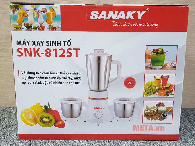 Máy xay sinh tố Sanaky SNK-812ST