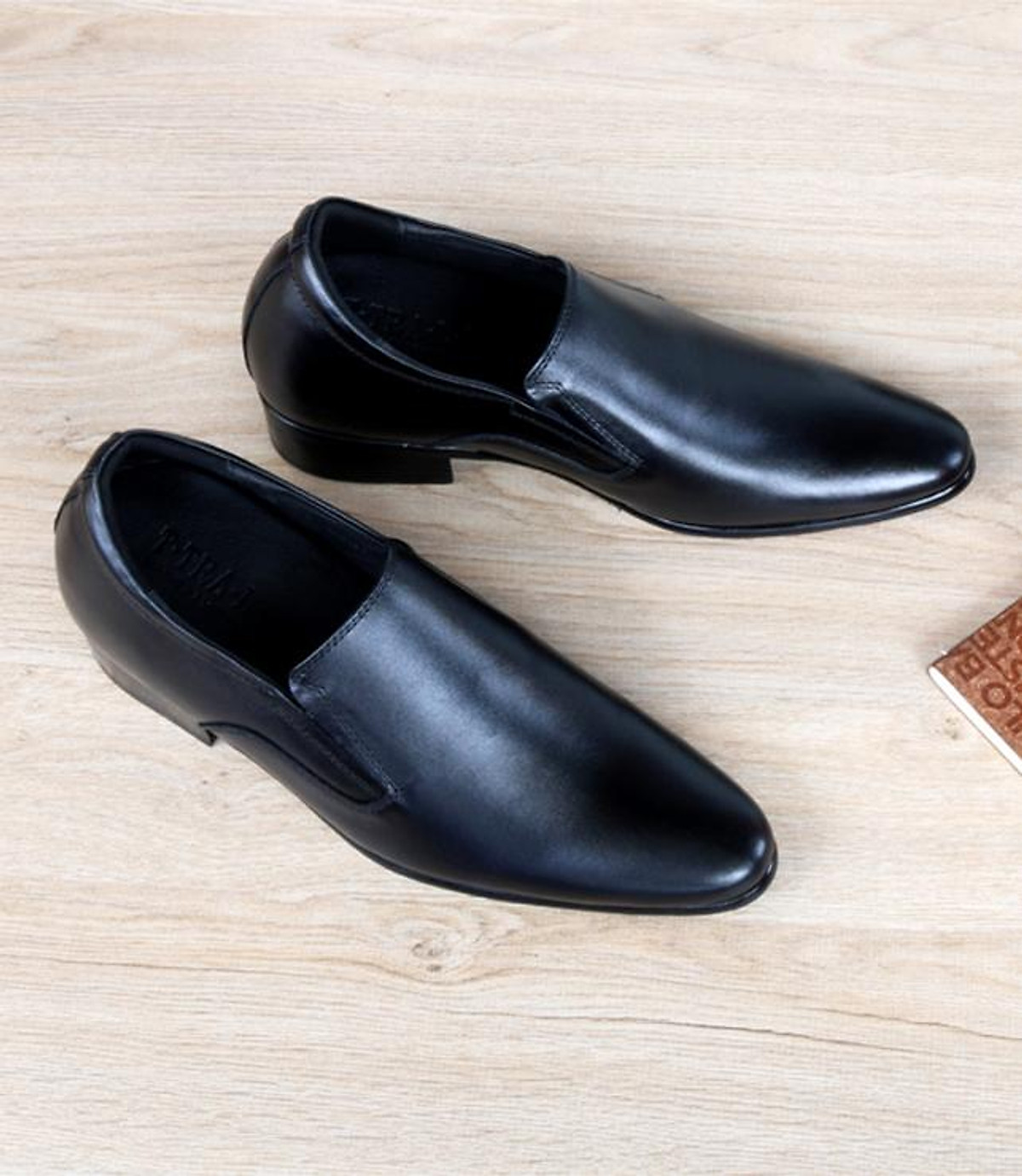Giày Tăng Chiều Cao Nam S970 Đen Cao 8Cm