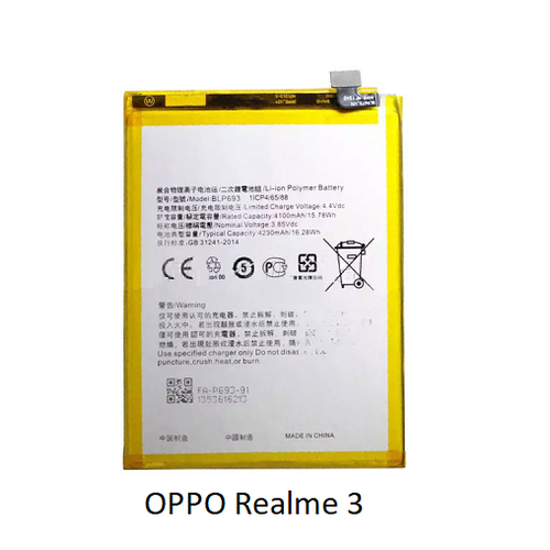 Pin Oppo Realme 3 BLP693