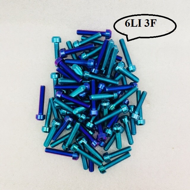 ỐC GR5 6LI ĐẦU TRỤ  ĐỦ SIZE ( GIÁ 1 CON)