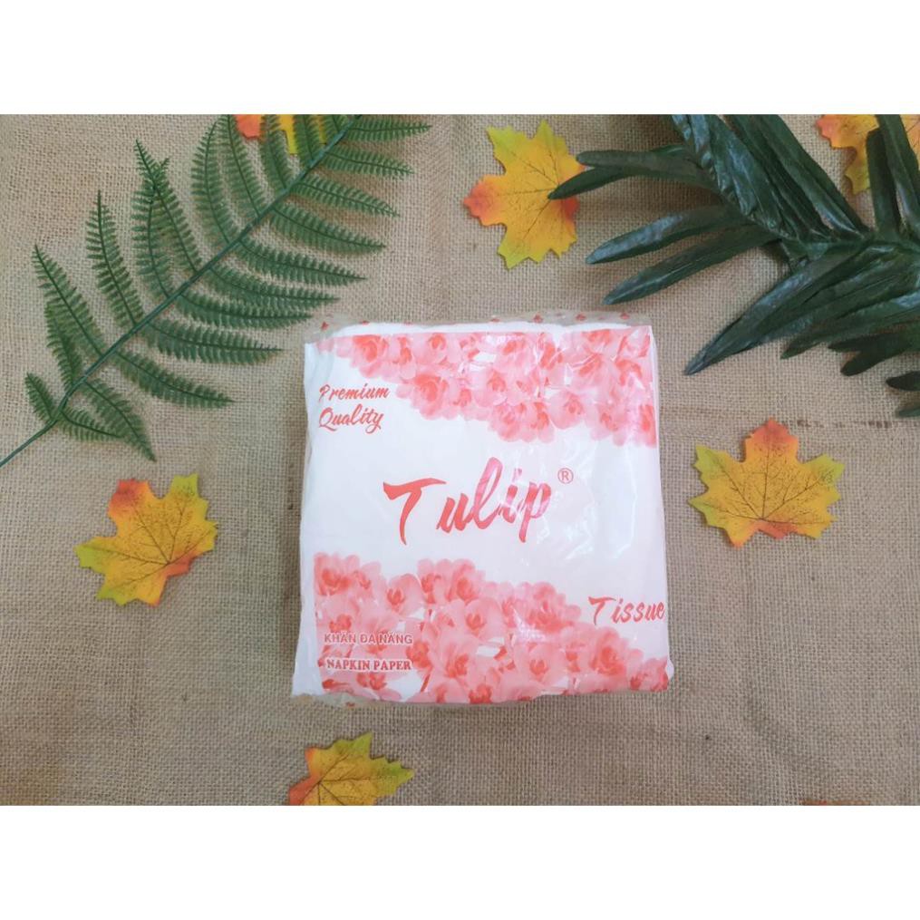 Giấy vuông tulip dùng vệ sinh cho bé