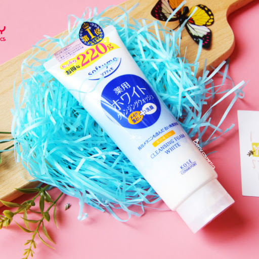Sữa rửa mặt làm trắng da KOSE Softymo White 190g- Nhật Bản