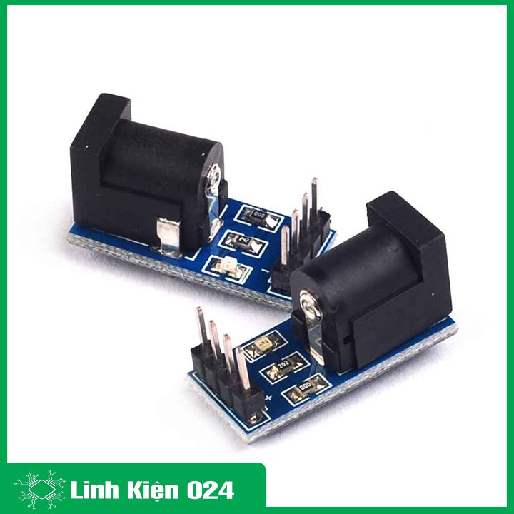 Module nguồn DC 5.5x2.1mm, bo mạch chuyển đổi nguồn DC