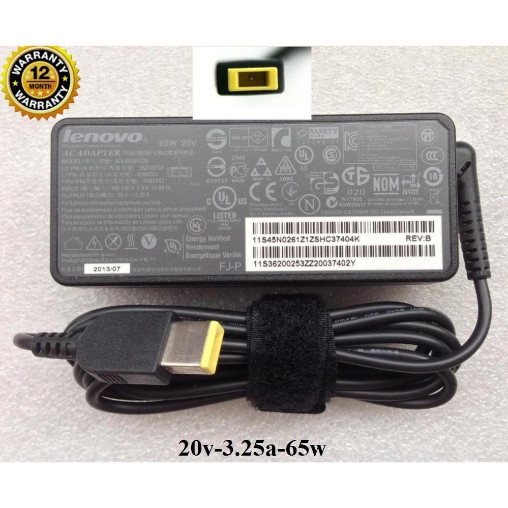 Sạc laptop lenovo g40-30 g40-70 z40 z50 e41-80 g40 g40-45 g40-80 yoga 20v- 3.25a chân usb zin