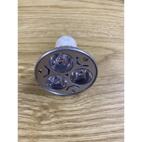 Bóng Chén Led 3W Đuôi E27 - Đuôi Ghim ( Màu Xanh Lá )