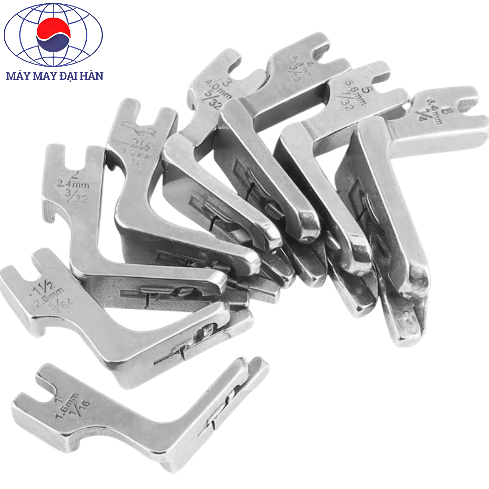 Chân vịt cuốn biên máy may công nghiệp