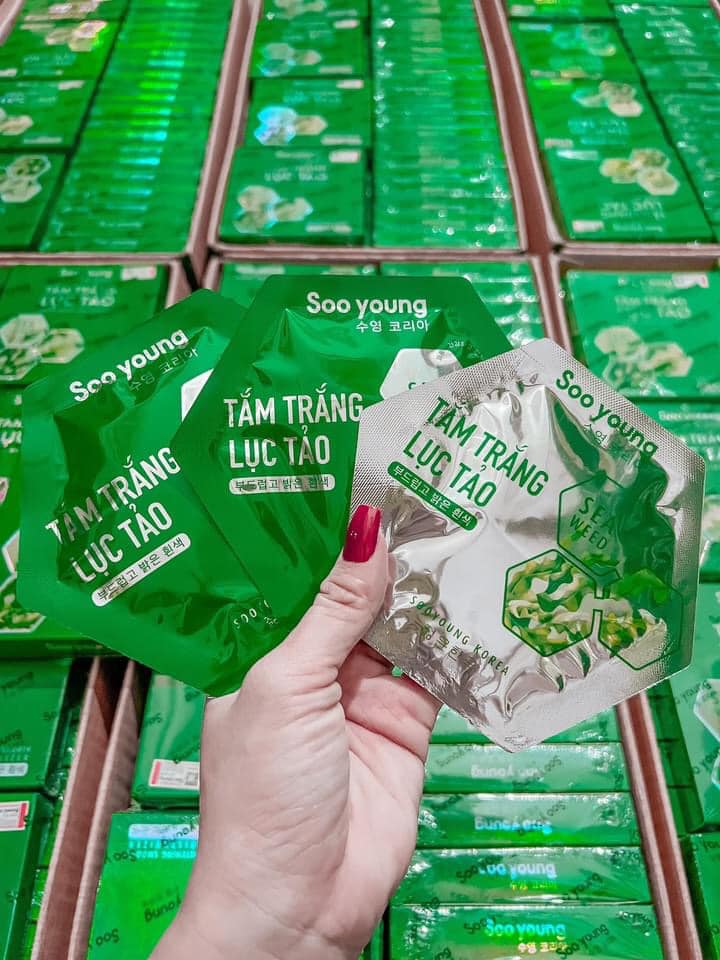Tắm Trắng Lục Tảo Soo Young