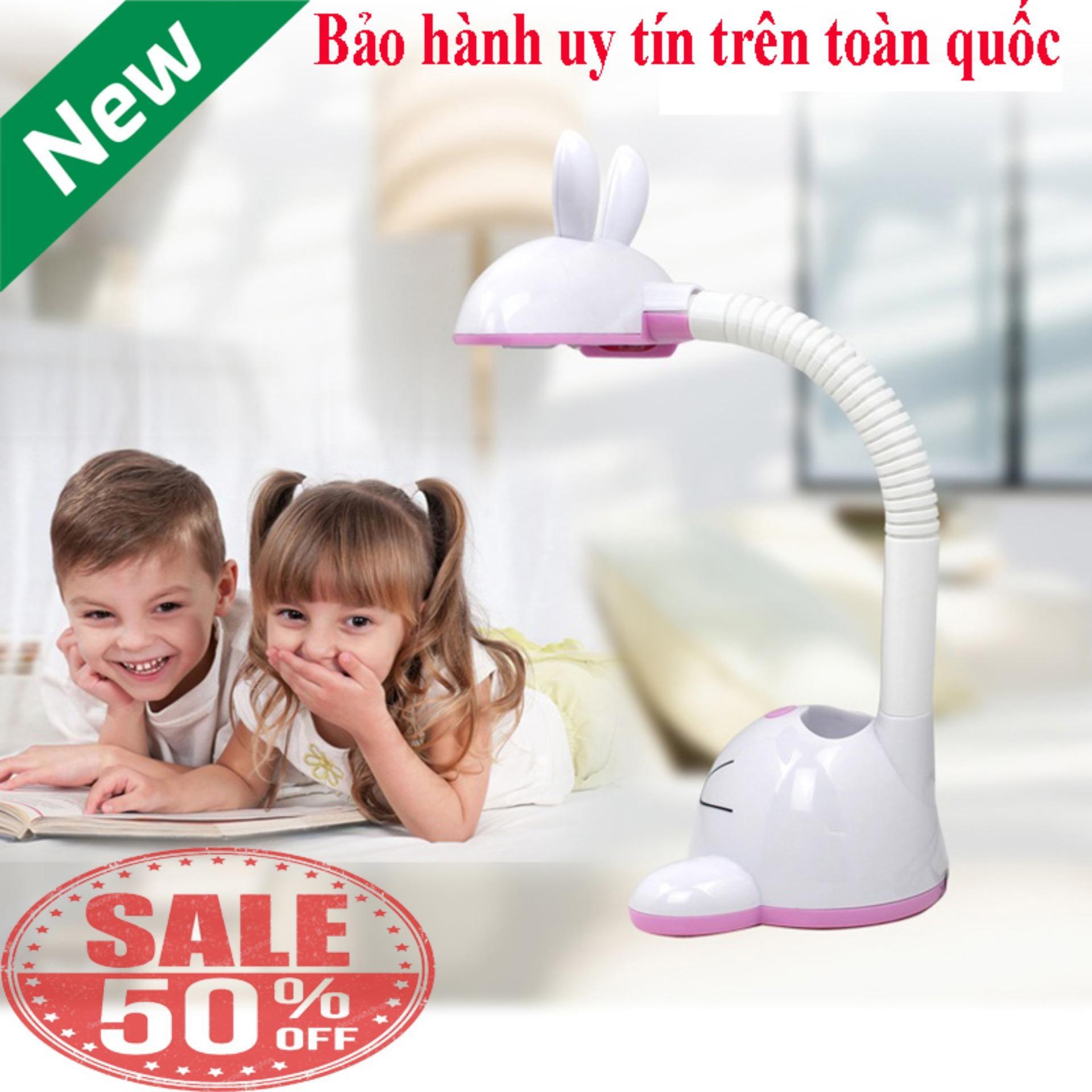 Đèn học chống cận giá rẻ,Đèn Bàn Led Siêu Sáng. Mua Ngay Đèn Học Chống Cận Cho Bé Cao Cấp An Toàn Với Hình Thỏ Đáng Yêu,Ánh Sáng Nhẹ Dịu Sẽ Chống Mỏi Mắt.Bh 1 Đổi 1 Bởi Lucky Store SG.