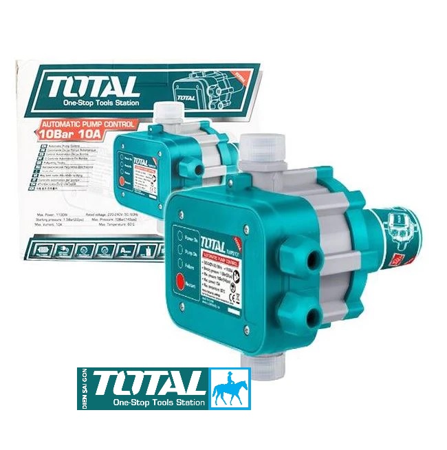 Rờ le tự động bơm nước bằng áp suất Automatic Pump Control 10Bar 10A INGCO WAPS001