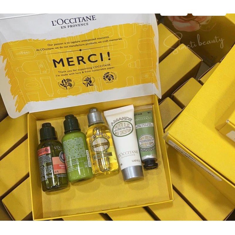 SET DƯỠNG LOCCITANE 5 MÓN