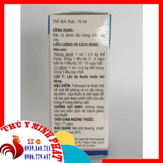 BIO COC (cầu trùng ) lọ 10ml (biococ)