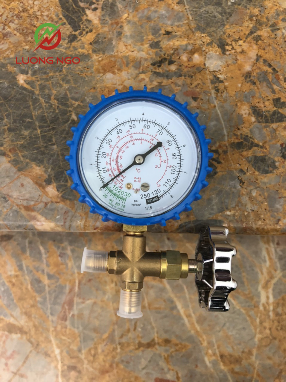 Đồng hồ đơn nạp gas máy lạnh hạ áp