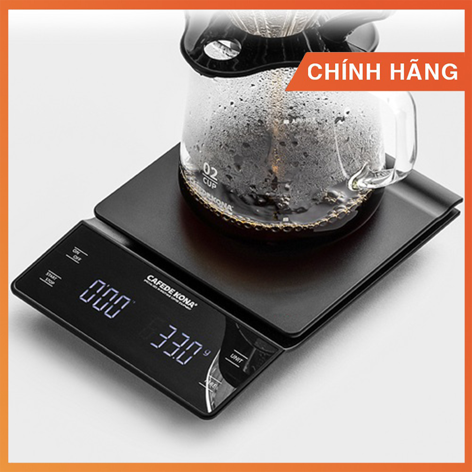 Cân điện tử pha cà phê Cafede Kona