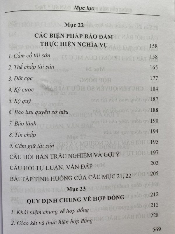 Hướng Dẫn Môn Học Luật Dân Sự Tập  1 và Tập 2