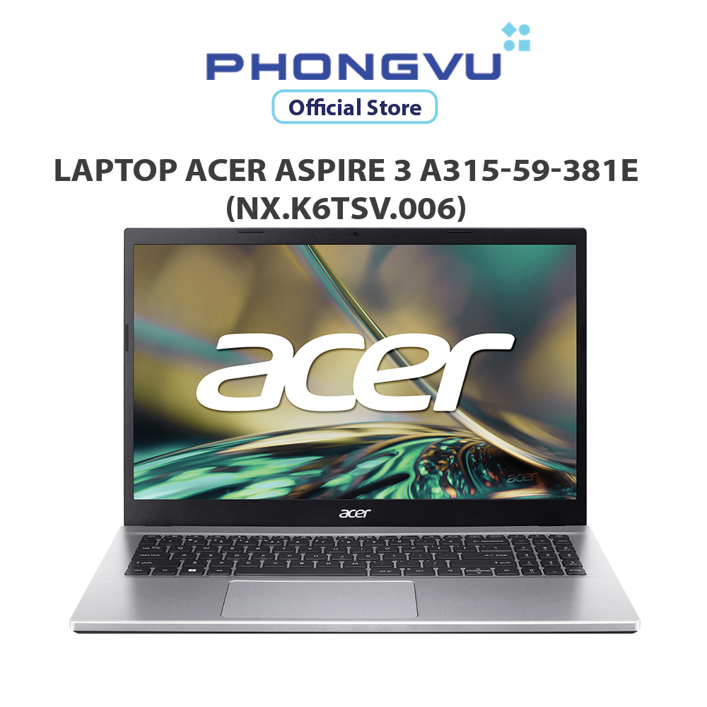 Máy tính xách tay Laptop Acer Aspire 3 A315-59-381E NX.K6TSV.006 i3-1215U