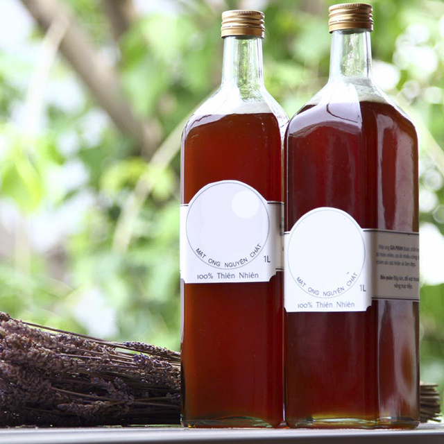 Combo 10 chai thủy tinh vuông 250ml