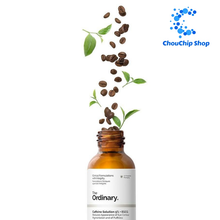 [HCM]Tinh chất dưỡng mắt The Ordinary Caffeine Solution 5% + EGCG 30ml