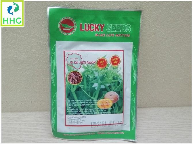 Hạt Giống Bí Đỏ Siêu Ngọn Gói 20G