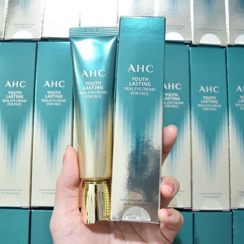 [Mẫu Mới 2021] Kem Mắt AHC Xanh Lá Youth Lasting 30ml