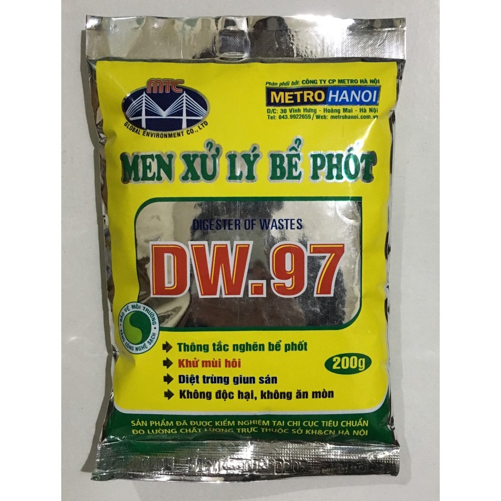 MEN XỬ LÍ BỂ PHỐT DW-97