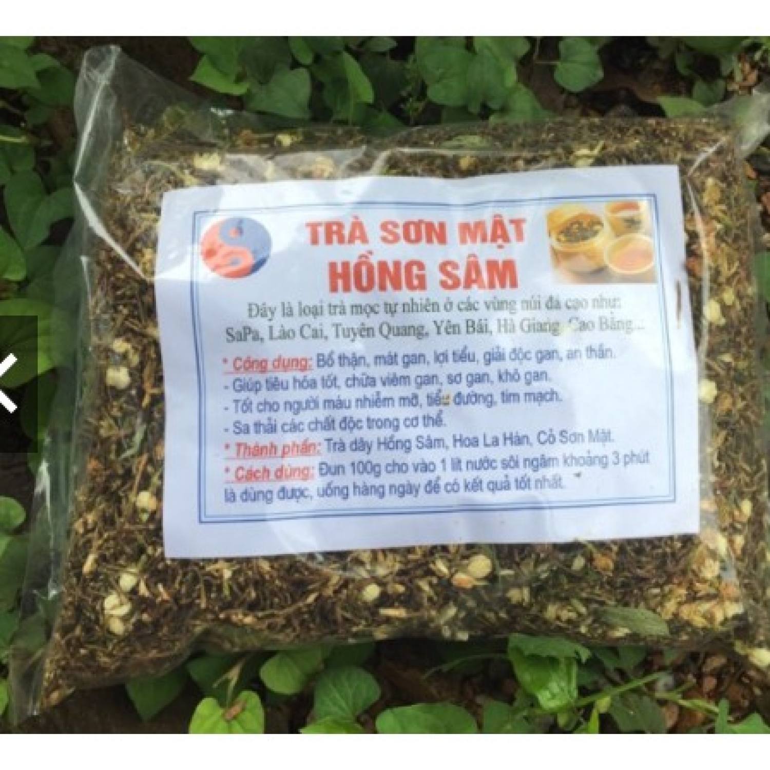 500GR TRÀ SƠN MẬT HỒNG SÂM
