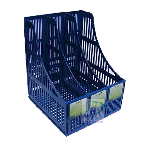 Kệ rổ xéo nhựa 3 ngăn