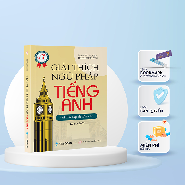 Sách - giải thích ngữ pháp tiếng anh với bài tập và đáp án