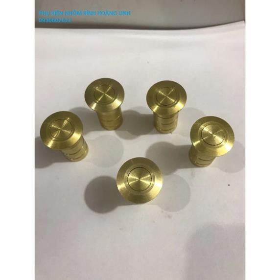 Hố chặn cát chốt cửa 10mm mạ vàng