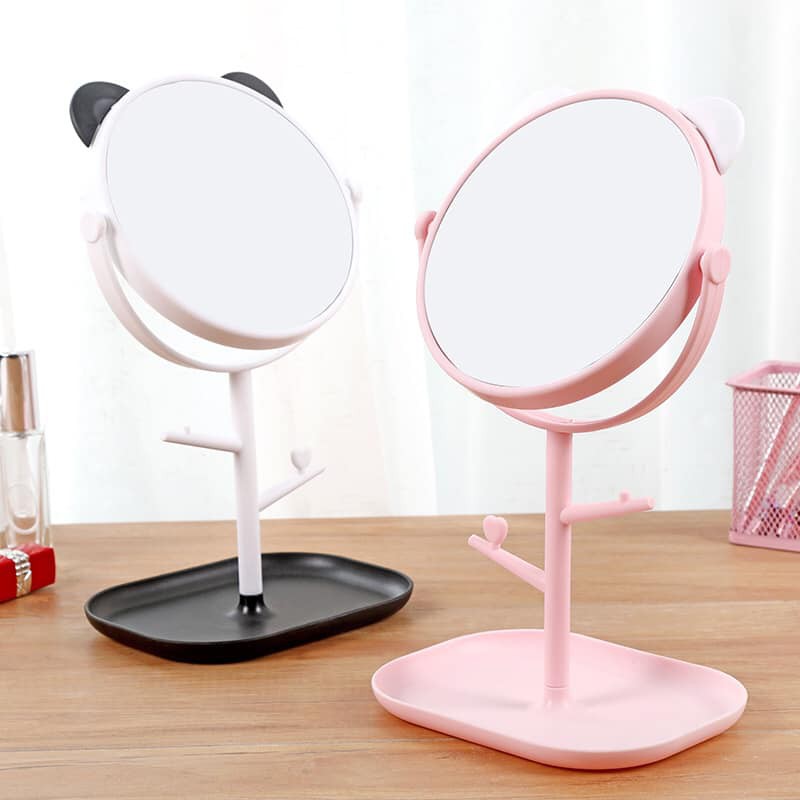 Gương trang điểm tai mèo cute