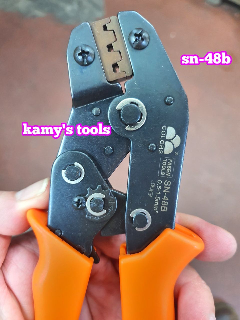 Kìm Bấm Cos Fasen Sn-48b (Kìm Bấm Cos Xe Máy, Kiềm bấm cos)