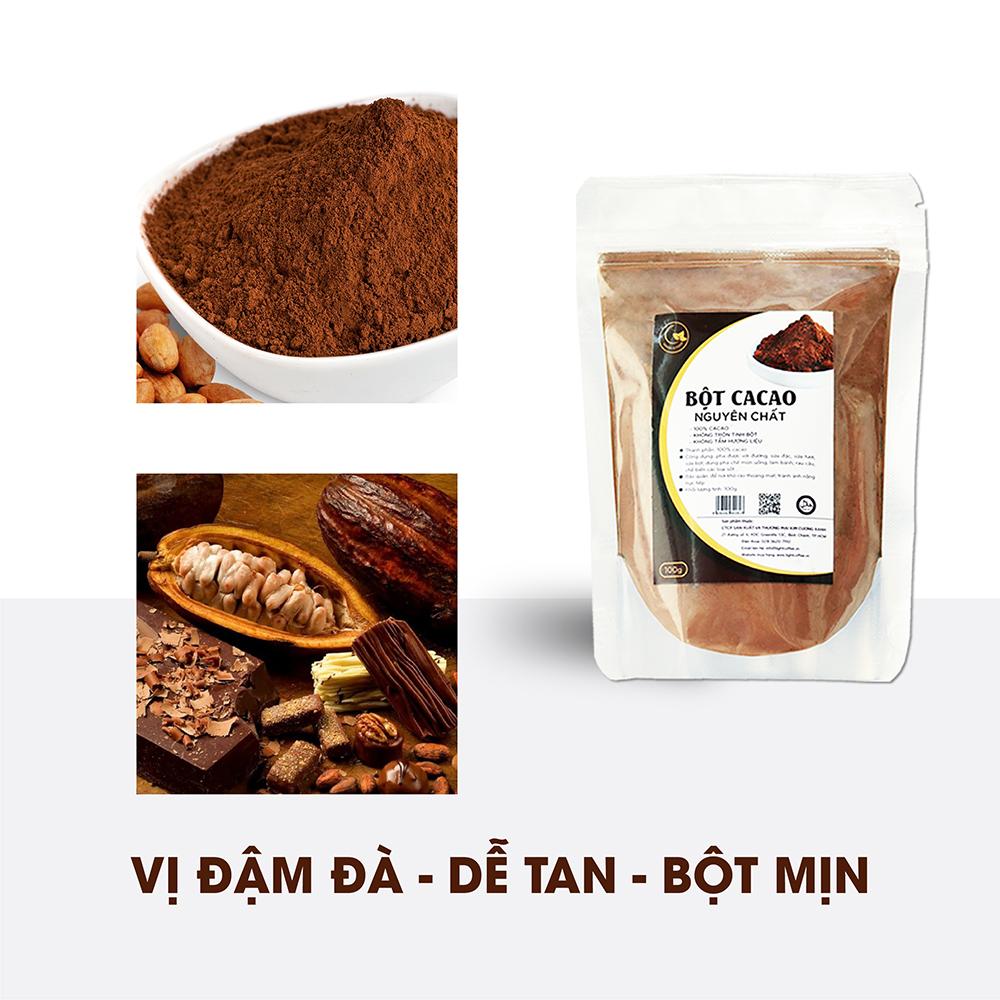 [HCM]Cacao nguyên chất 100% - Light Ca cao - 100gr