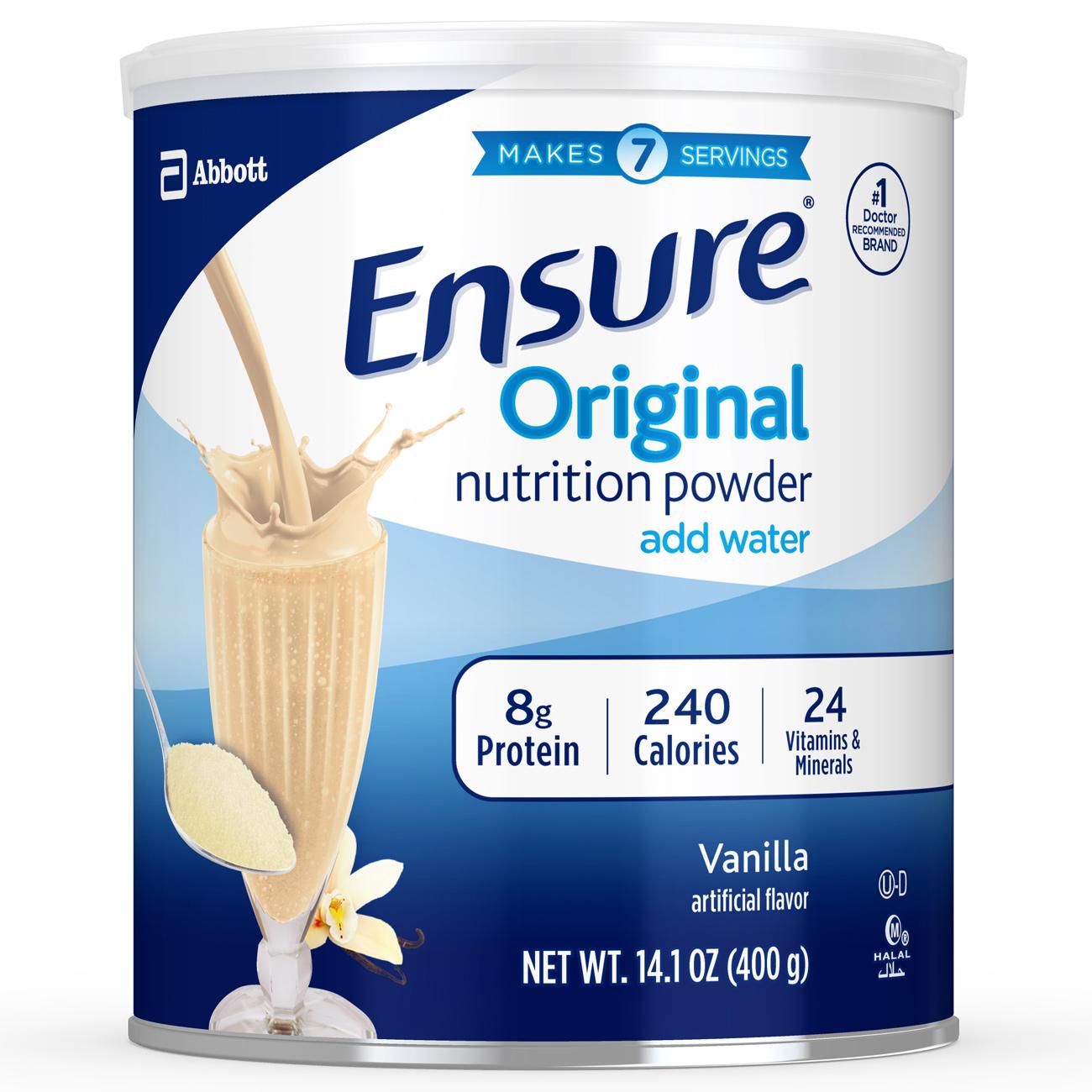 SỮA BỘT ENSURE ORIGINAL NUTRITION POWDER 397G