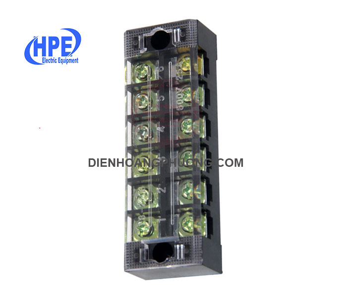 Cầu đấu dây điện 6 pha 25A (TB-2506)
