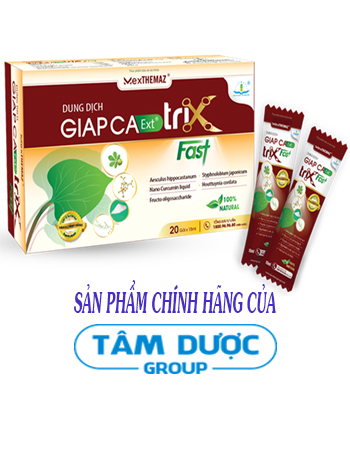 Dung dịch Giấp Cá ext Trix Fast (1 hộp 20 gói x 15 ml)