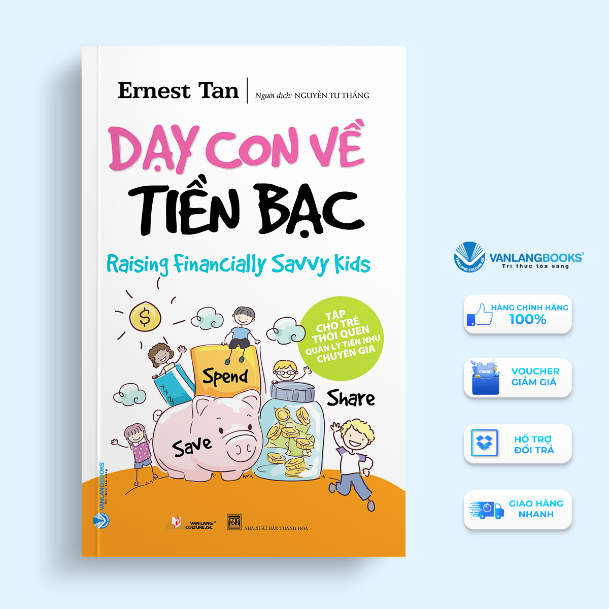 Sách Dạy Con Về Tiền Bạc - Vanlangbooks