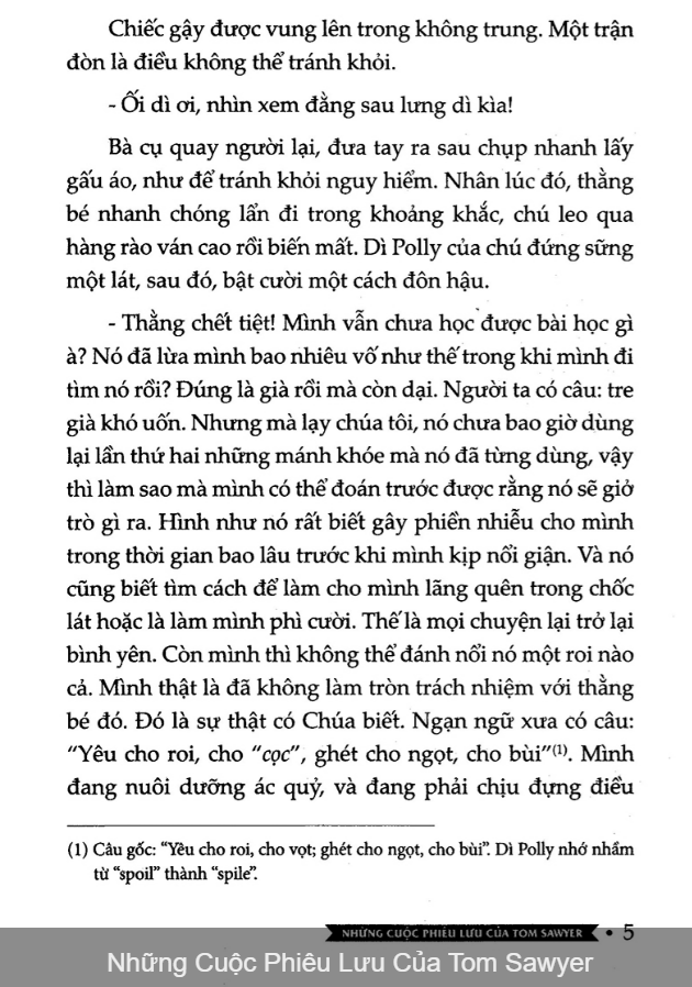 Những cuộc phưu lưu của Tom Sawyer (bìa mềm)