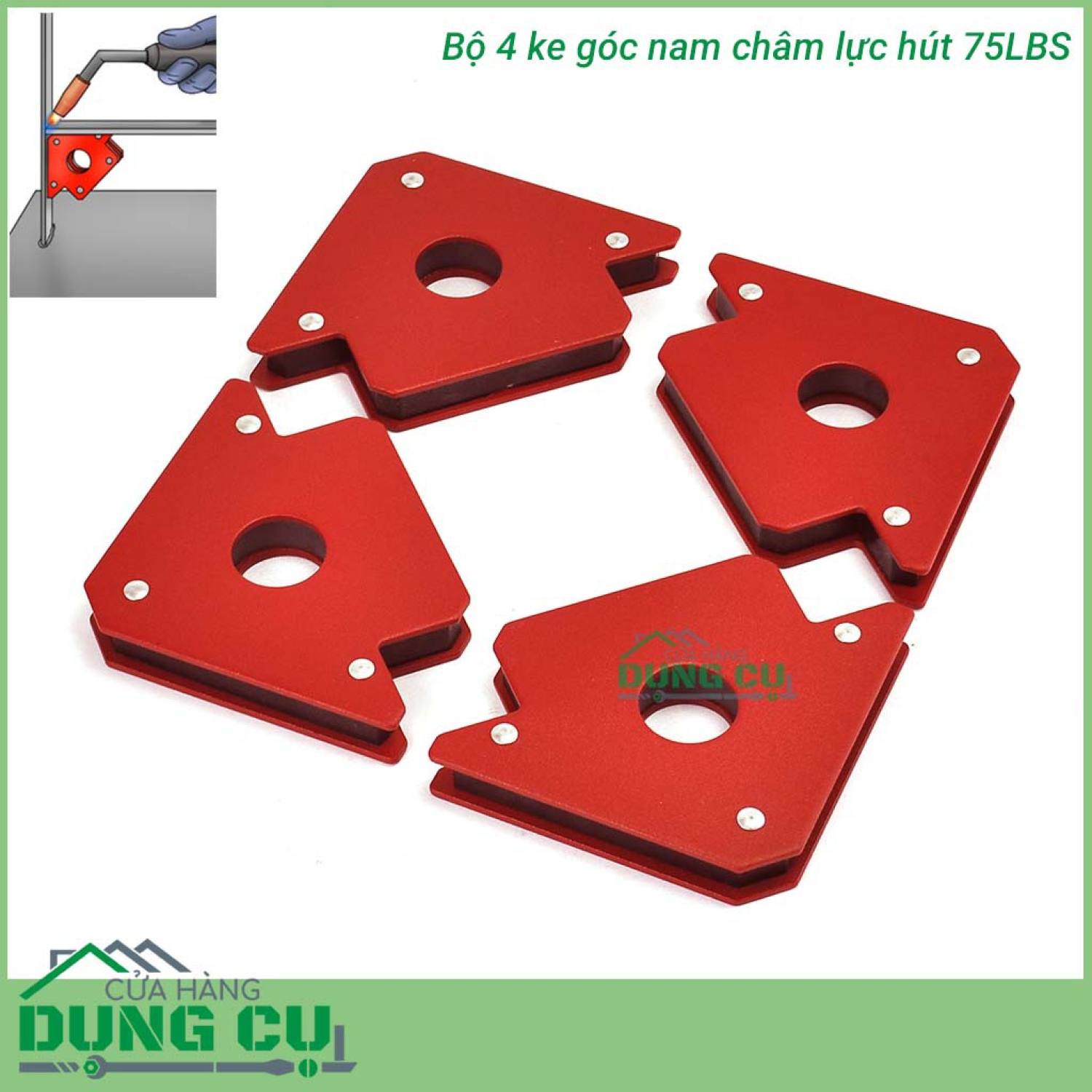 Ke góc, Ke góc nam châm 12kg
