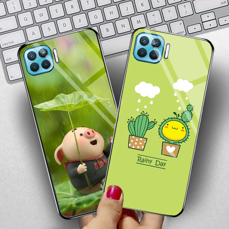 Ốp OPPO A73,A93 mặt kính gương bóng
