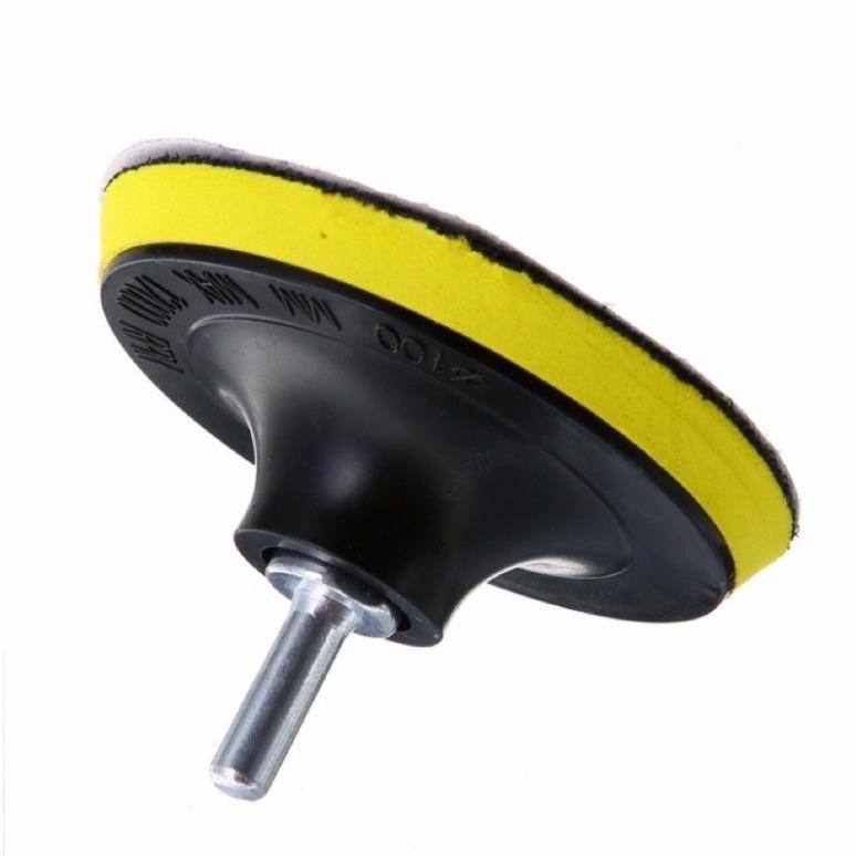 Bộ đĩa chà nhám 4inch và 10 giấy nhám 4 inches