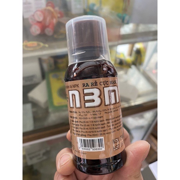 Kích rễ N3M nước chai 100ml - Siêu ra rễ giâm chiết cành