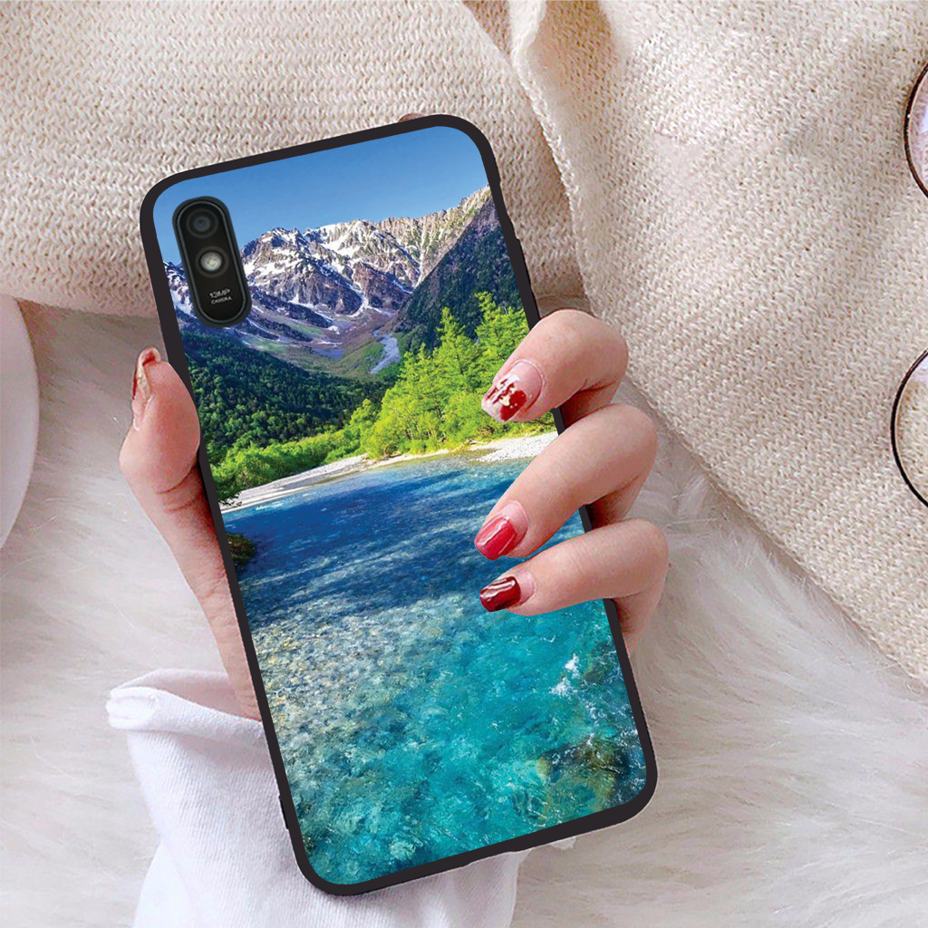 [HCM]Ốp lưng iCase dành cho Xiaomi Redmi 9A viền dẻo TPU BST Thiên Nhiên Hùng Vĩ