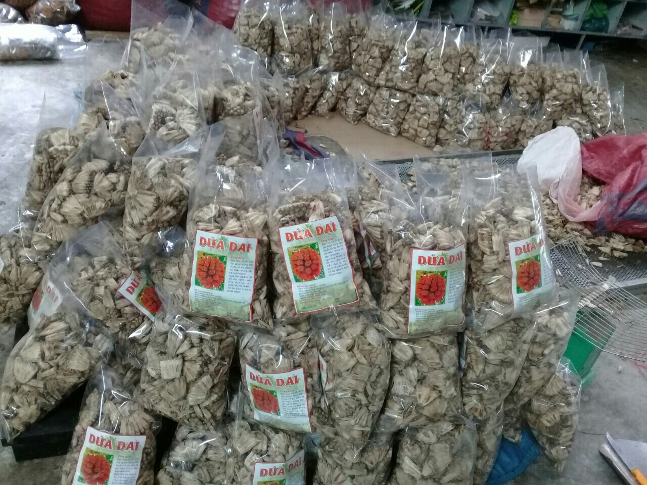 Dứa dại rừng sấy khô (1kg) quả dứa dại rừng phơi khô, sỏi thận, lòi dom, trĩ