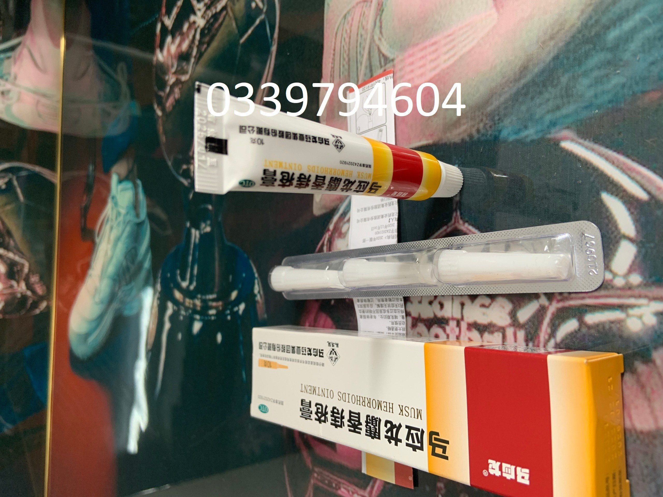 /Trắng Đỏ/ kem bôi trĩ thảo mộc cực hiệu quả
