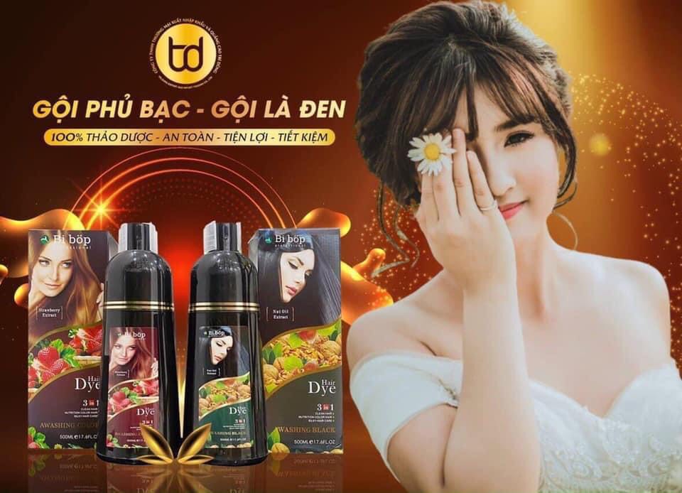 Dầu gội phủ bạc BIBOP  chai 500ml