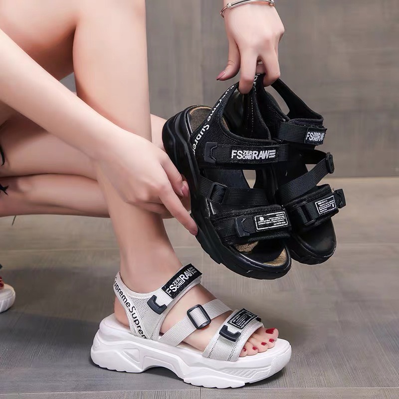 (S115) Sandal nữ đế 5 phân quai Superme Superme