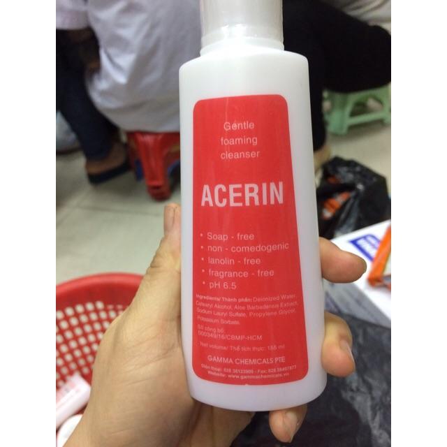 SỮA RỬA CHUYÊN DỤNG ACERIN GENTLE FOAMING CLEANSER 155ML.