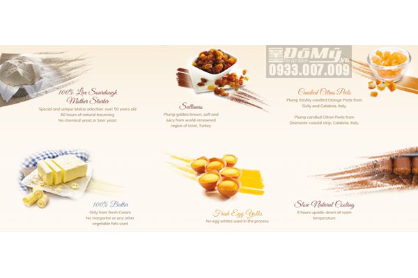 Bánh mì Gran Panettone MADI từ Ý - 1kg (2023)