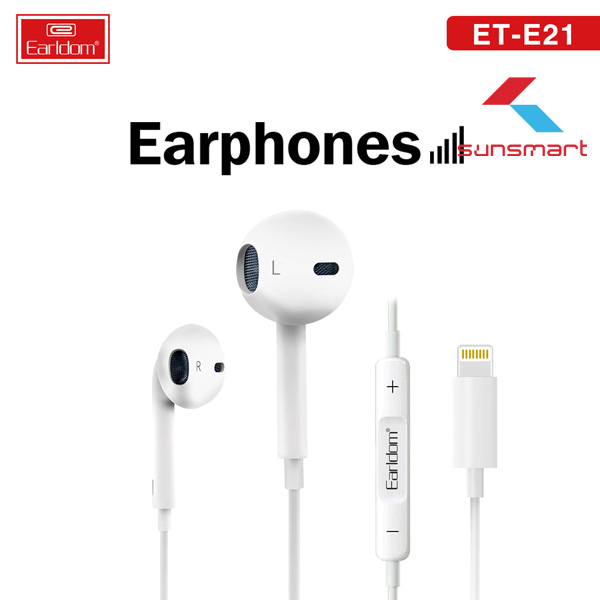 [BH Vĩnh Viễn] Tai Nghe Bluetooth Chân Lightning Earldom E21