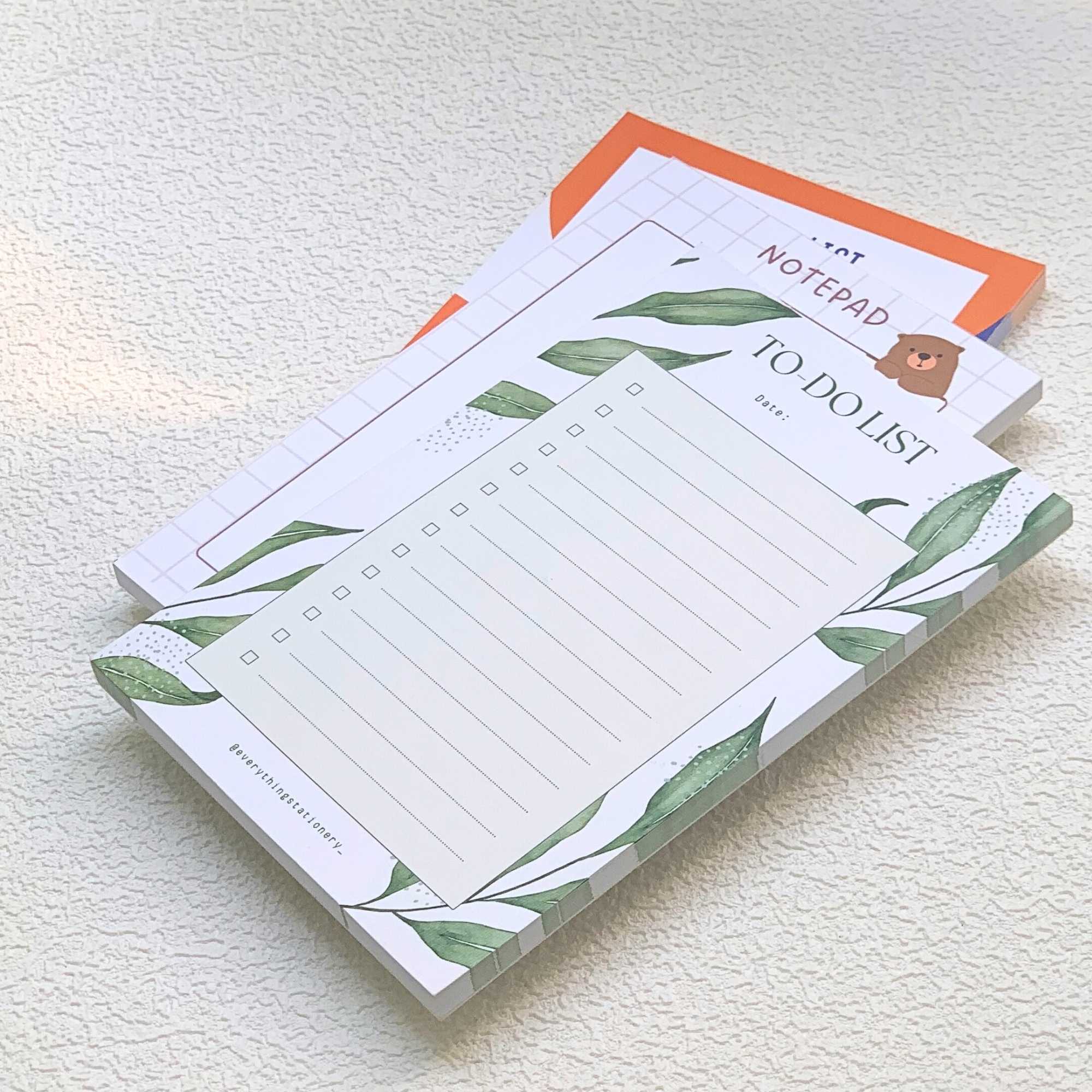 Tập Giấy Ghi Chú Thiết Kế Tối Giản - To Do List | Everything Stationery