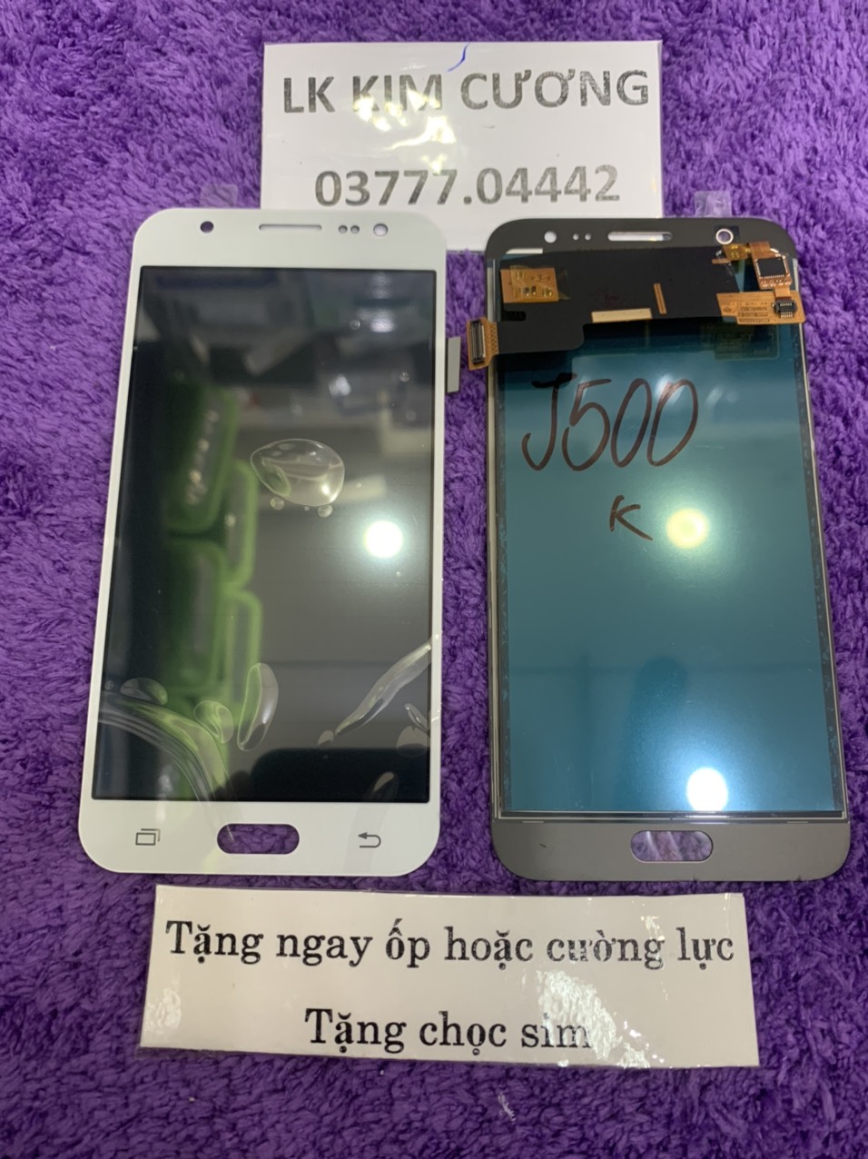 Màn  hình Samsung Galaxy J510 - lót sắt